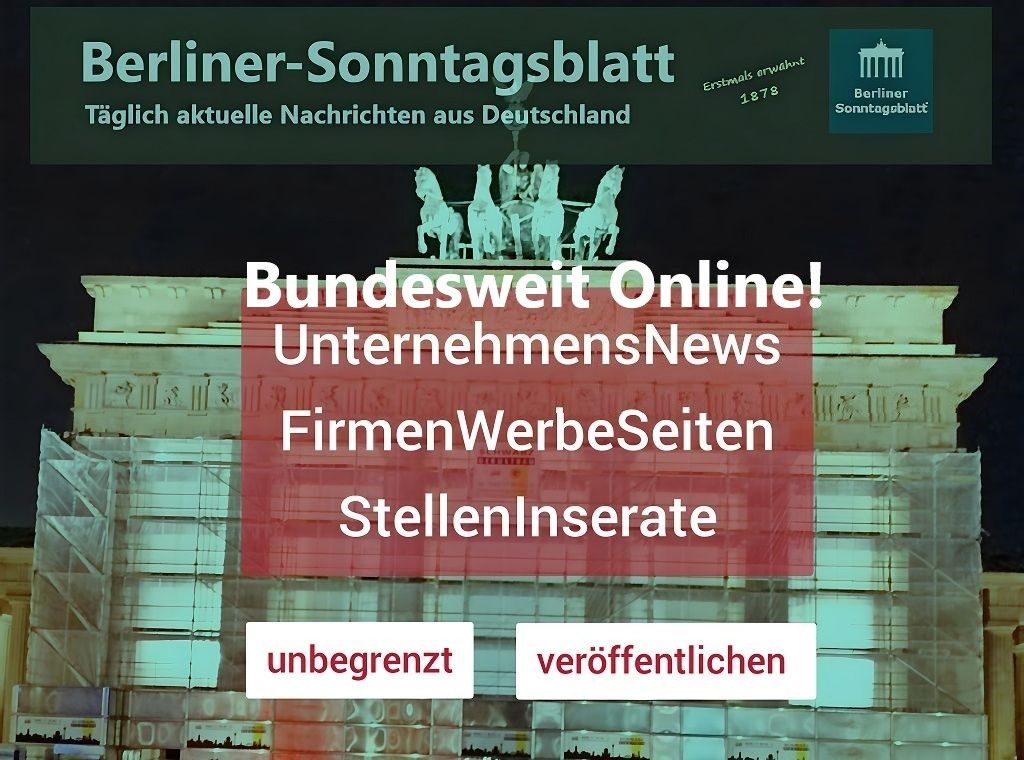 Berliner Sonntagsblatt: Ihr Sprungbrett in die digitale Öffentlichkeit !