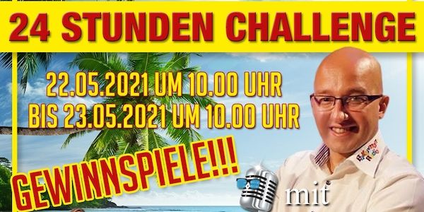 "24 Stunden Challenge" bei Ballermann Radio: Ultimatives Partyvergnügen am Pfingstwochenende!