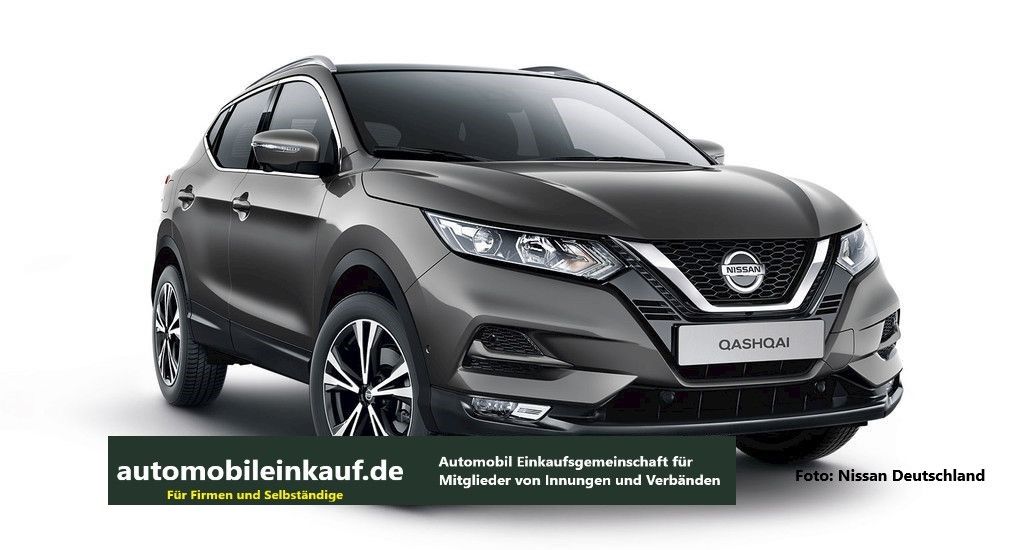 Automobileinkauf - Autoplattform für Unternehmen informiert: Nissan Qashqai als „N-WAY“-Sondermodell!