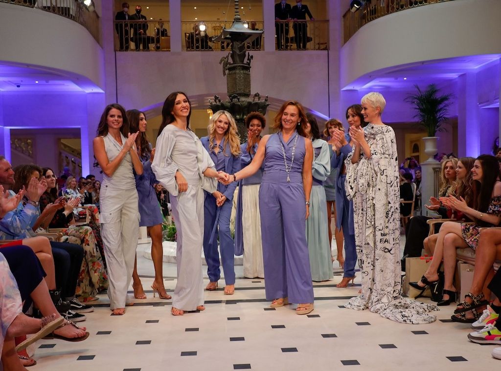 Modedesignerin Anja Gockel präsentierte eine atemberaubende Modekollektion zur Fashion Week! 