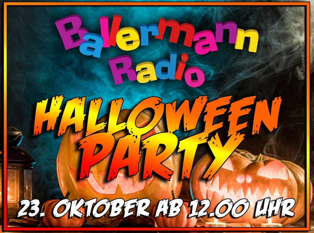 Ballermann Radio: Halloweenparty mit Peter Wackel & Co. und attraktiver Verlosung