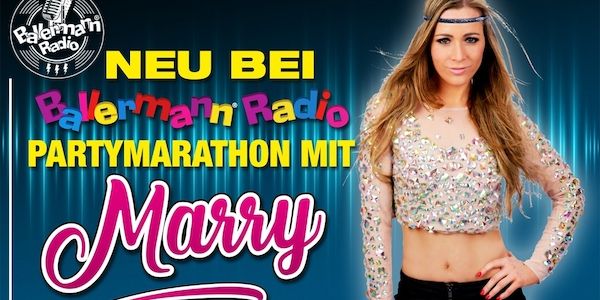 Partyattacke- Partysängerin Marry moderiert jetzt bei Ballermann Radio