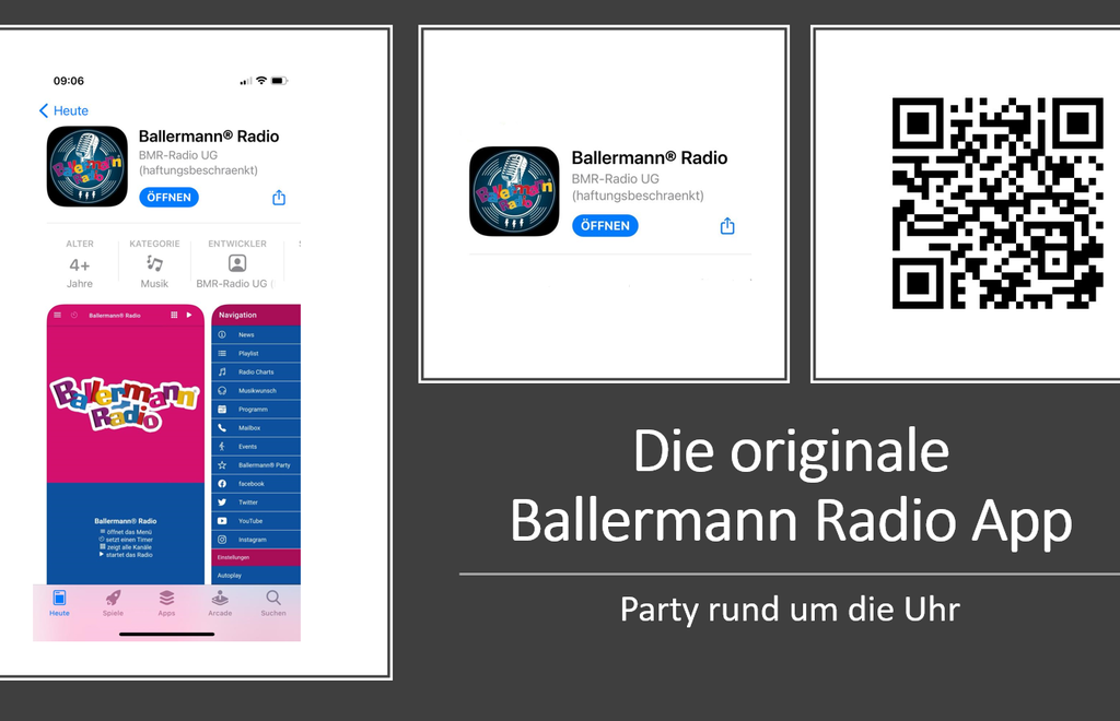 Das ist die originale Ballermann Radio App: Vorsicht, Nachahmer!