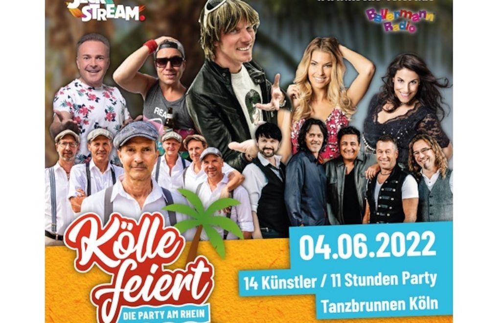 Mickie Krause, Almklausi & Co- Partyalarm bei "Kölle feiert" am 04.06.2022 mit Ballermann Radio