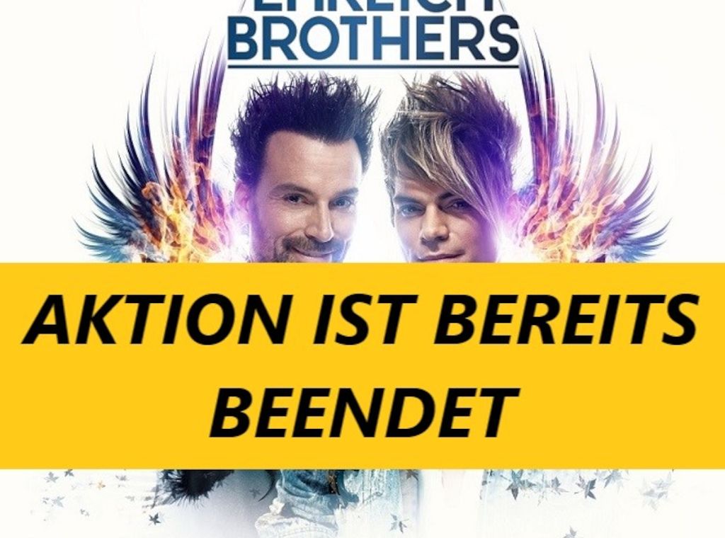 Wir verlosen 2x2 Karten für die „Die Ehrlich Brothers Show“ am Samstag in der Mercedes-Benz Arena!