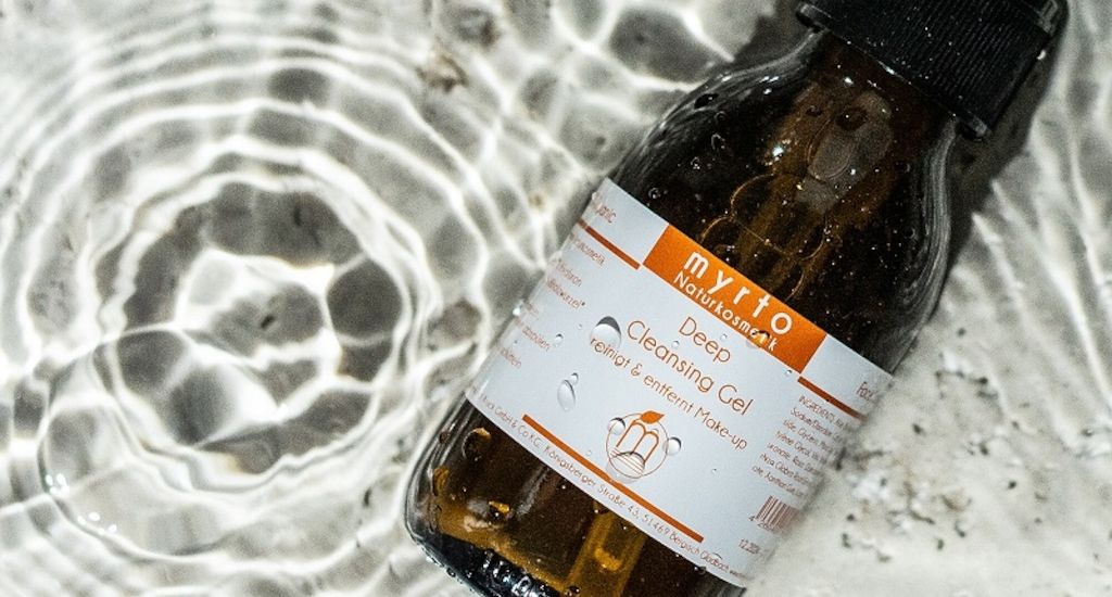 myrto Naturkosmetik- Cleansing Gel für sanfte & porentiefe Gesichtsreinigung 