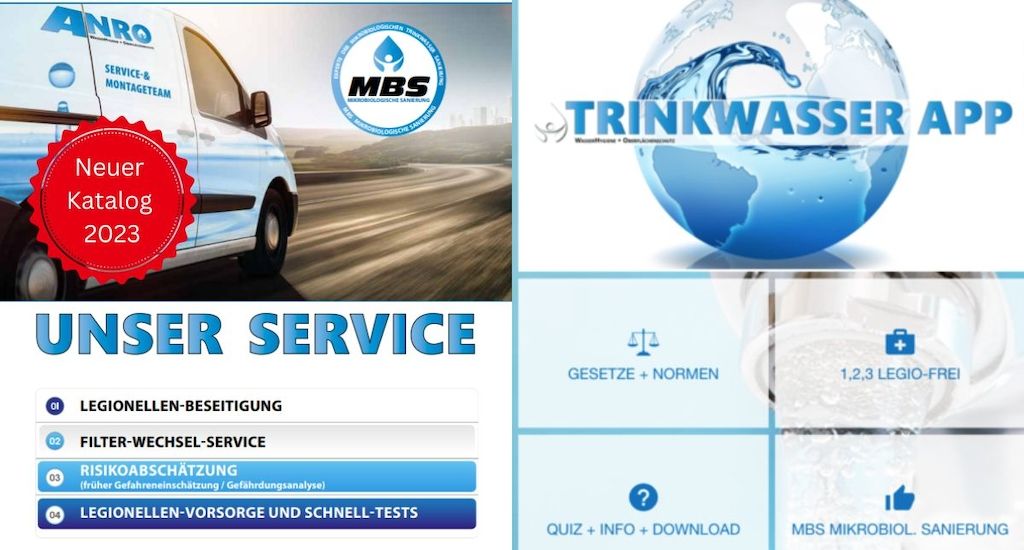 Erreger in der Trinkwasserleitung: Was ist zu tun? 