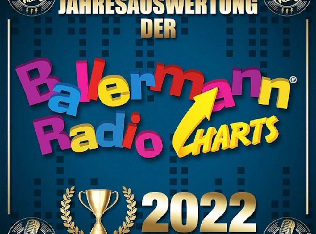 Ballermann Radiocharts: Jahresauswertung - Top 20 Partyhits 2022 ermittelt