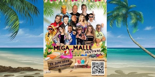 Großartiges Event: Mega-Malle Festival Augsburg - DIE Mallorcaparty im Süden