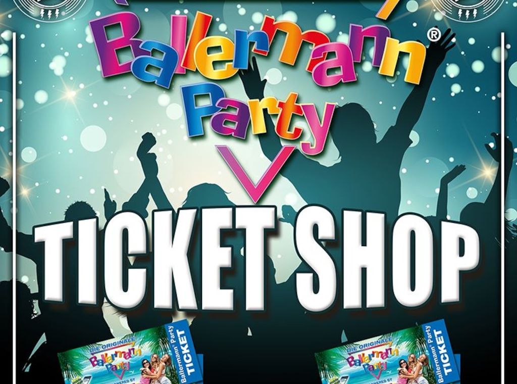 Neu! Der Ballermann Party Ticketshop für Mallorcafans