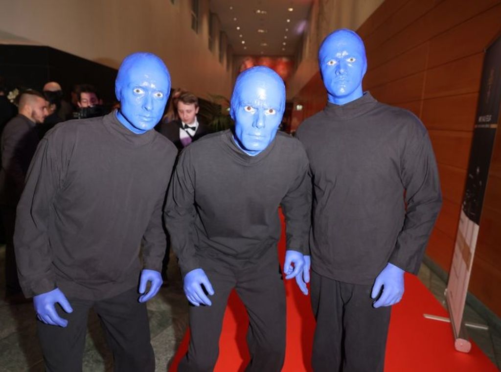 Blue Man Group bei Eröffnungsfeier der Special Olympics