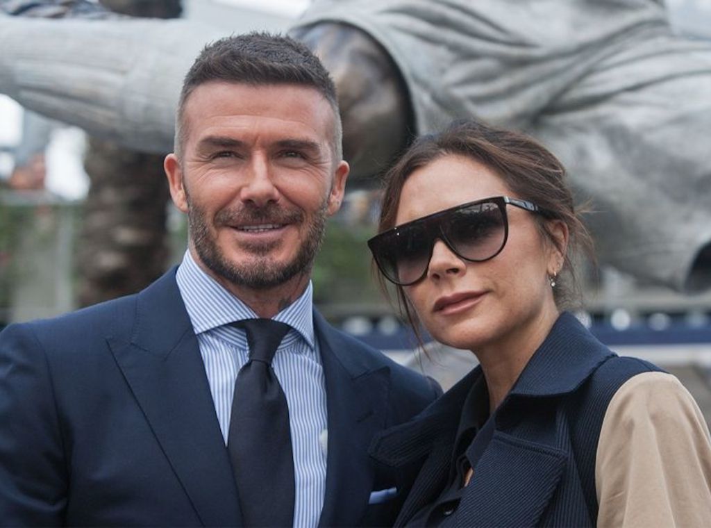 EX-Fußballnationalspieler David Beckham und seine Frau feierten Hochzeitstag