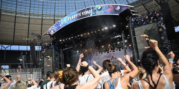 Zehntausende Musikfans beim Lollapalooza in Berlin