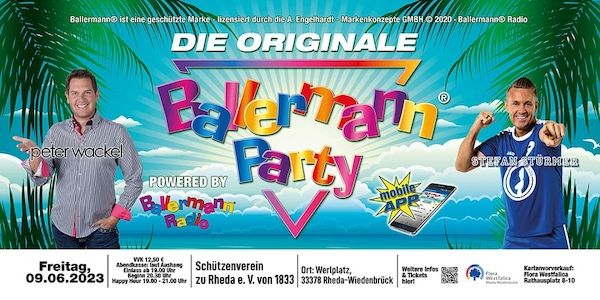Ballermann Party: Schützenverein zu Rheda im Partyfieber
