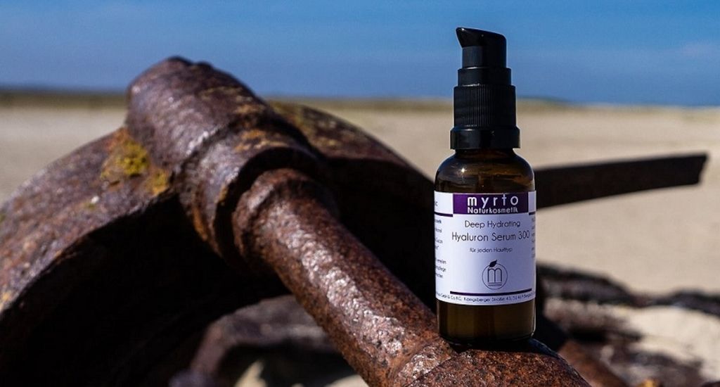Myrto Naturkosmetik - Hyaluronsäure Booster für tiefenwirksame Feuchtigkeit