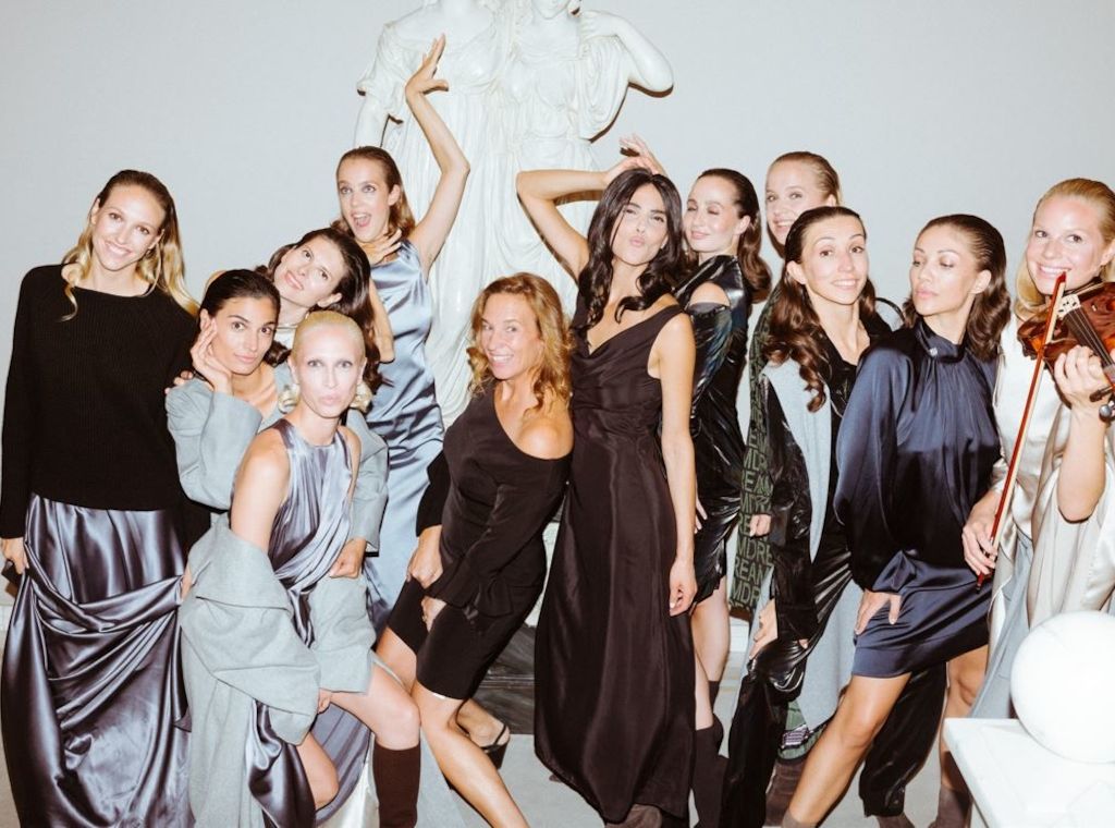 Modenschau zur Fashion Week von Anja Gockel im Adlon Hotel