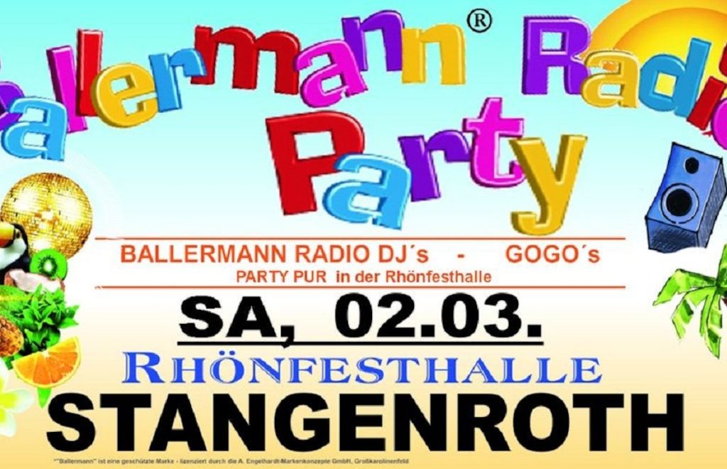 Warum die Ballermann Radio Party in Stangenroth ein absolutes Muss ist