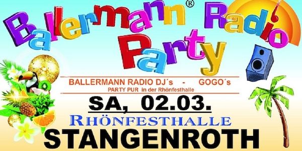 Warum die Ballermann Radio Party in Stangenroth ein absolutes Muss ist