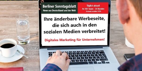 Änderbare Werbeseite für Unternehmen aus ganz Deutschland