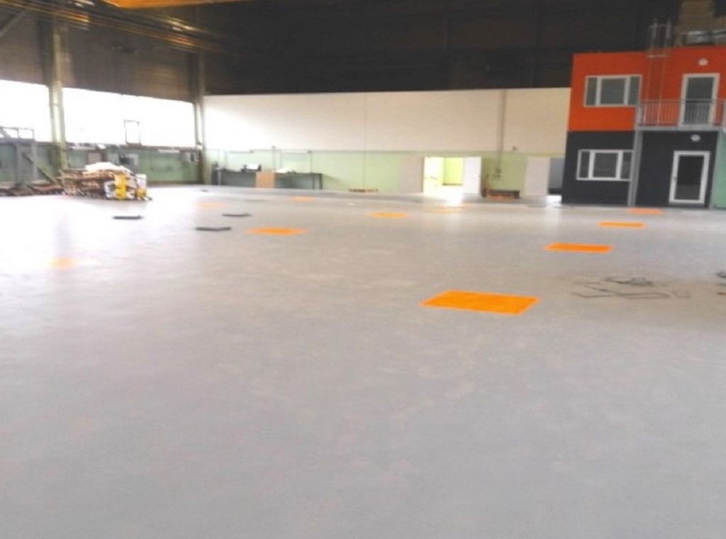 1005 qm 7 mm starker PVC-Industrieboden