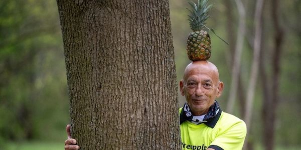 Mann will Berliner-Halbmarathon mit Ananas auf dem Kopf absolvieren