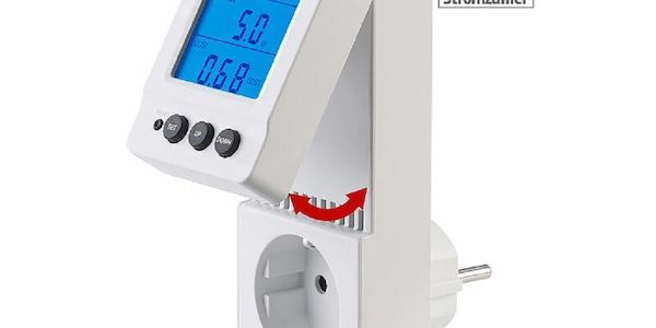 Mit dem digitalen V-Energiekostenmesser den Stromverbrauch und die Kosten im Blick behalten!