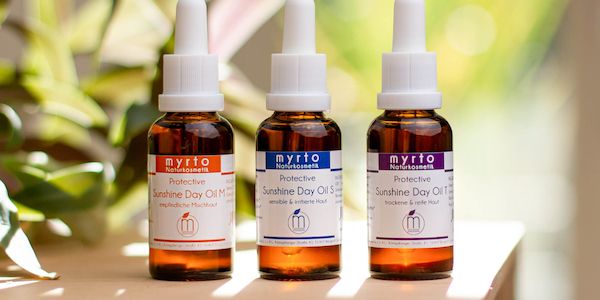 Protective Sunshine Day Oil S - Anti-Aging Gesichtsöl mit pflanzlichem Lichtschutz