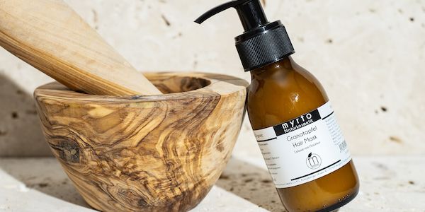 Bio Hair Mask Granatapfel - Leave-in Haarkur für geschädigtes Haar
