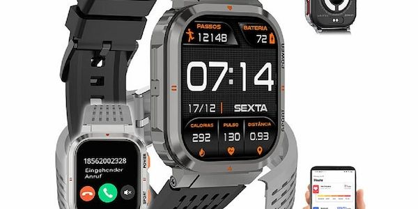 Die wasserdichte Fitness-Smartwatch - Fitnesstracker für 100 Sportarten