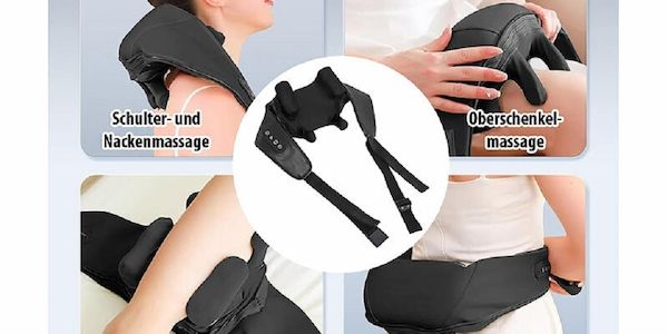  Kabelloses Massagegerät für Nacken und Schultern
