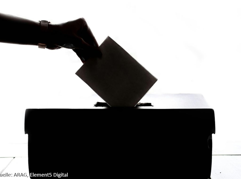 ARAG informiert über: Deutschland wählt: 41 Parteien, 2 Stimmen