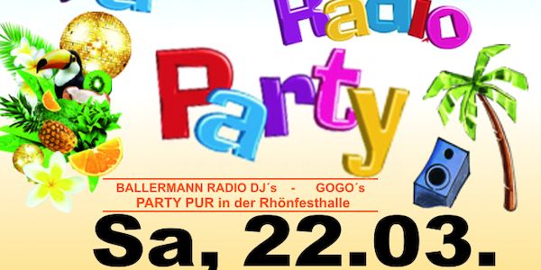 Mallorca Goes Stangenroth: Die originale Ballermann Party in Stangenroth