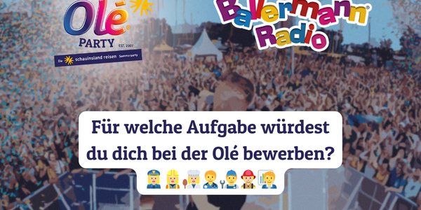 Let’s go Olé! Ticket-Verlosung bei Ballermann Radio für die größte Mallorca Party-Tour