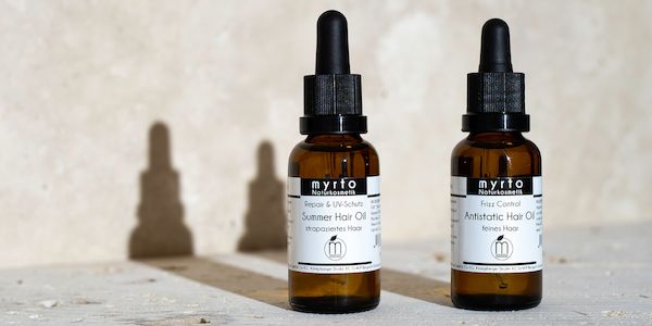 Myrto Naturkosmetik - Tipps für die Anwendung der myrto Bio Haarölen 