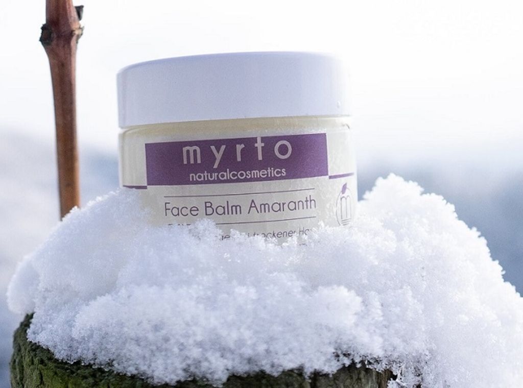 Myrto Naturkosmetik - Puristischer Gesichtsbalsam für trockene Haut