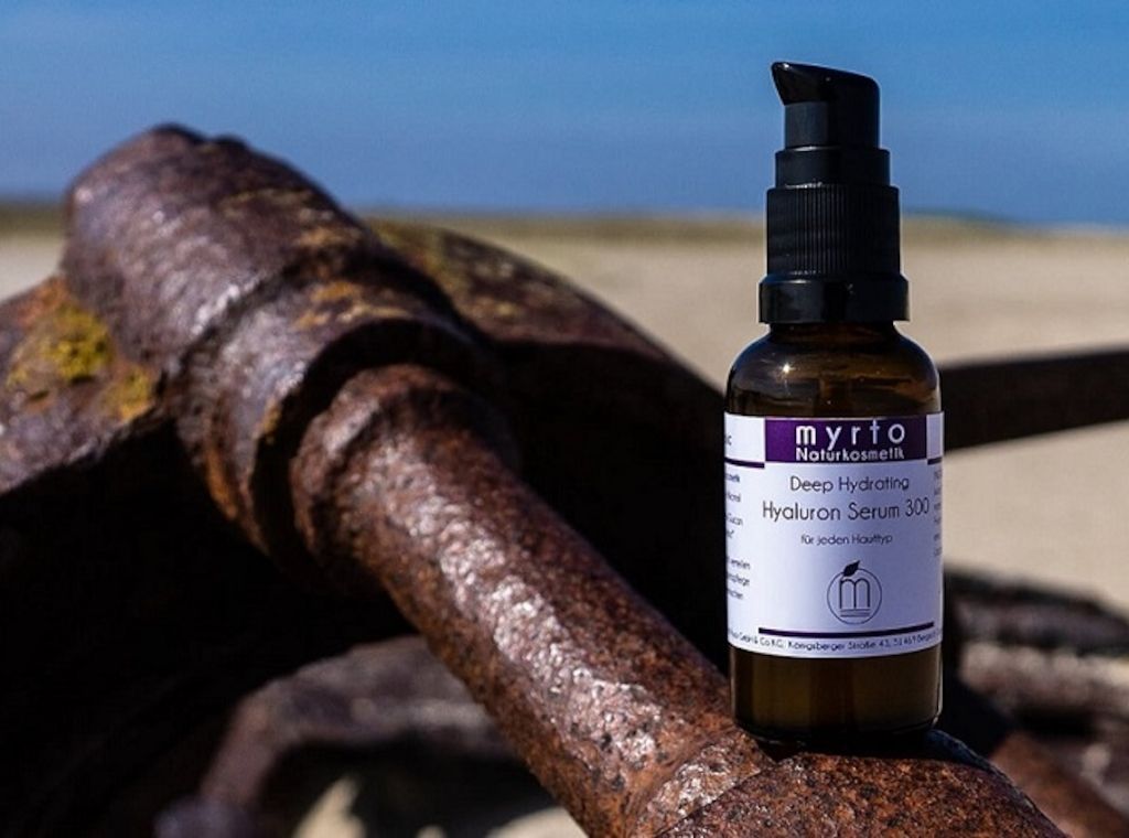 Myrto Naturkosmetik - Hyaluronsäure Booster für tiefenwirksame Feuchtigkeit