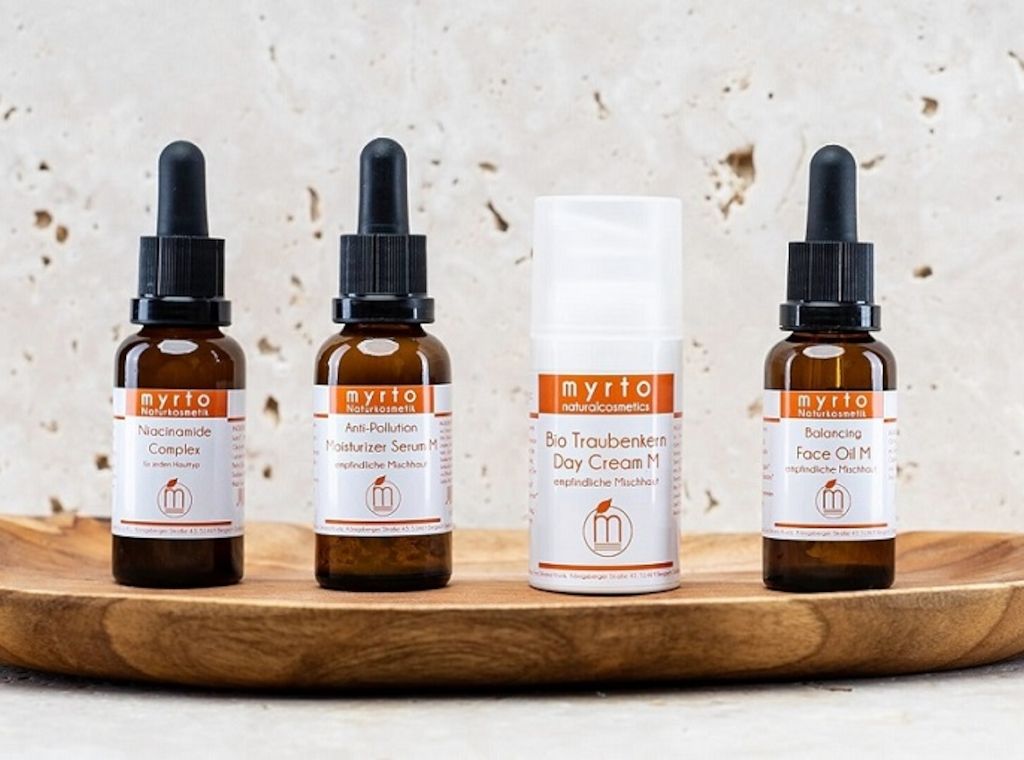 Myrto Naturkosmetik - Gesichtspflege für empfindliche und irritierte Mischhaut