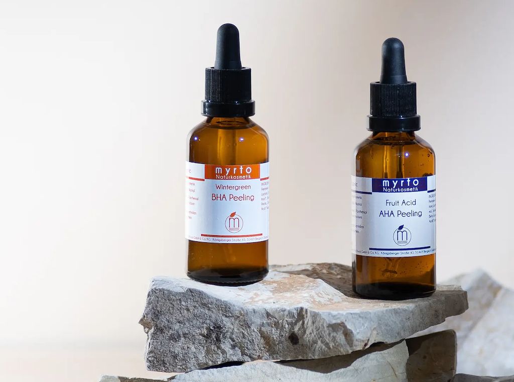 Myrto Naturkosmetik - Natürliche Vorteile von Gesichtspeelings