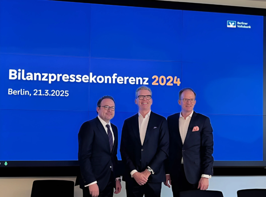 Berliner Volksbank präsentiert Rekordergebnis für 2024 