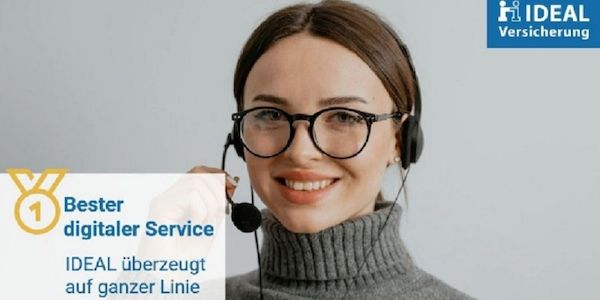 IDEAL Versicherung hat 100 von 100 Punkten!