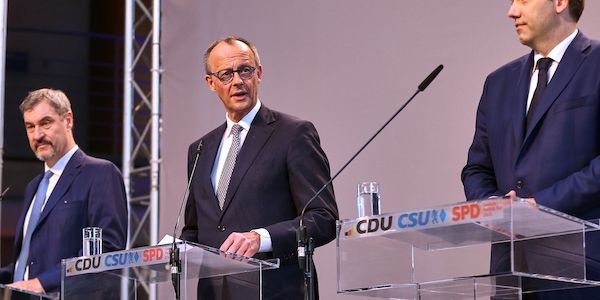 Merz will keine Selfies mit Klingbeil und Söder