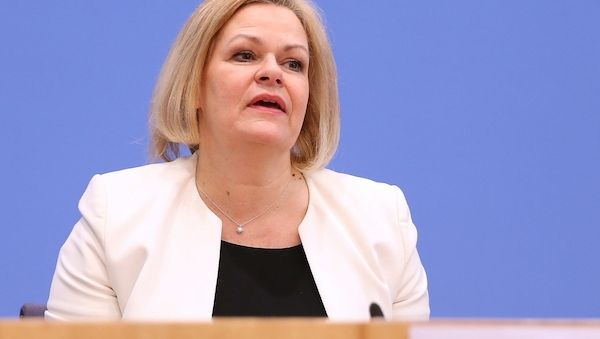 Faeser warnt vor Normalisierung der AfD im Bundestag