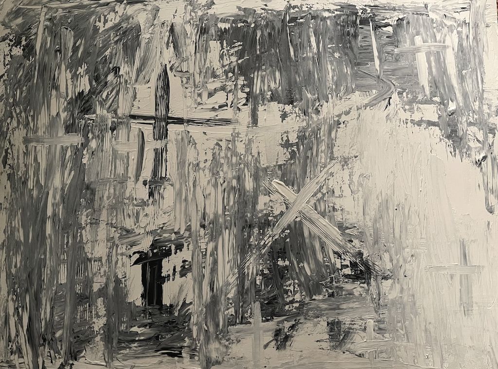 Künstlerin Alexandra Kordas setzt in Rom und Paris mit ihrer Ausstellung „Hate War - Abstractions Against Disaster“ ein Zeichen gegen Krieg!