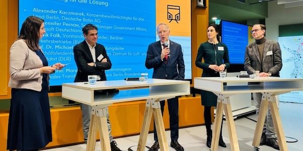 Erster Berlin Partner Talk 2025: Visionen in der Mobilitätswende