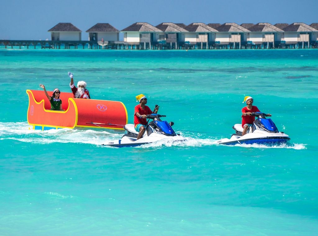 Mit dem feurig-koolen „Feuer & Eis“ Feiertagsprogramm im Kandima Maldives ins neue Jahr starten!
