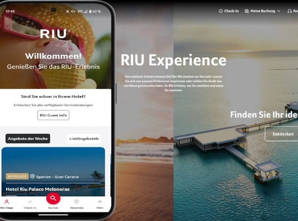 RIU-Hotels stellt überarbeitete Web-Präsenz und innovative mobile App vor