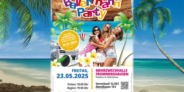 Die originale Ballermann Party: Malle-Vibes mitten in Vellmar
