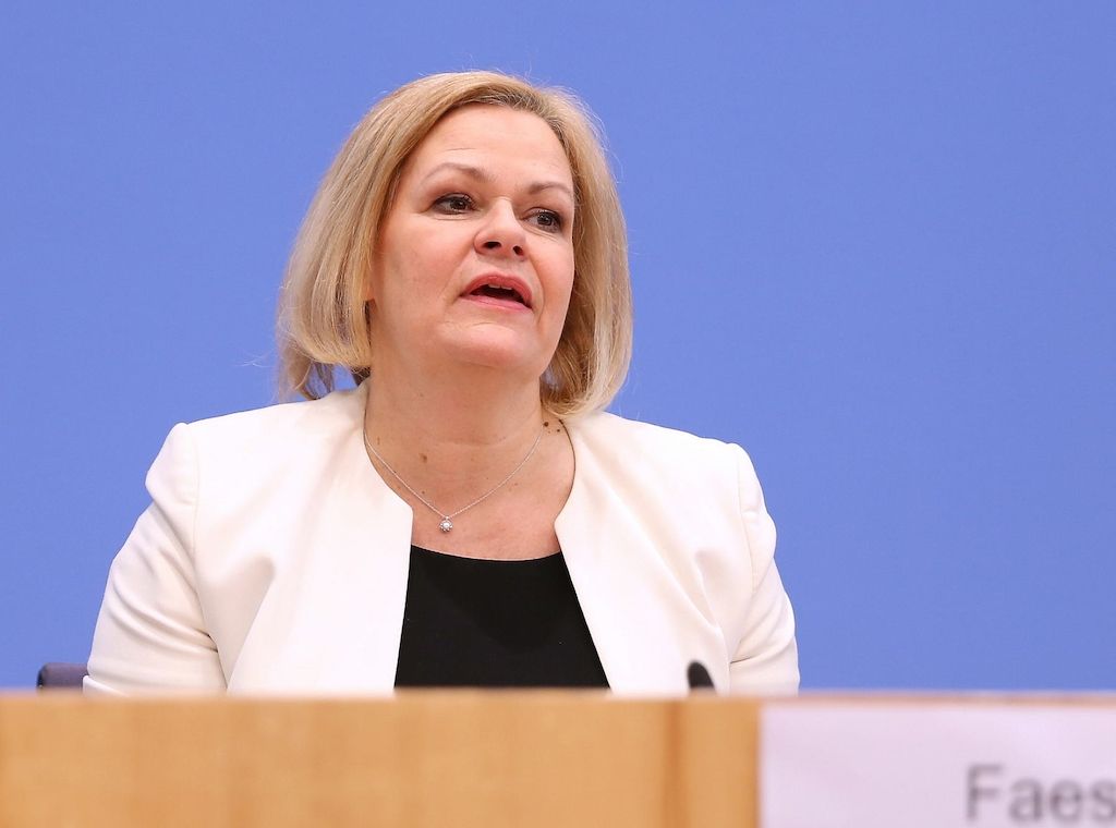 Faeser warnt vor Normalisierung der AfD im Bundestag
