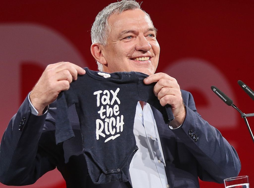 Linke fordert Volksentscheid über Vermögensteuer