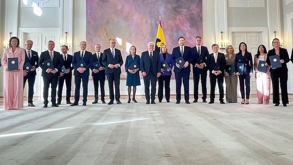 Kabinett ernannt - neue Bundesregierung im Amt
